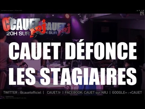 Cauet défonce ses stagiaires ! - C'Cauet sur NRJ