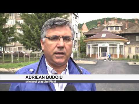 Lucrari in curs in orasul Fieni - www.columnatv.ro