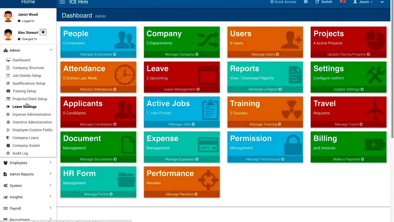 IceHrm Performance Review