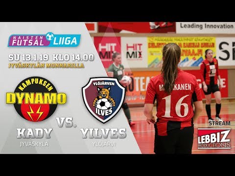 13.01.2019 KaDy Naiset - YIlves klo 14.00 Naisten Futsal-Liiga