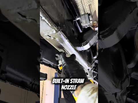 A quick demo of the best rust protection on the market. #krown #undercoating #automobile