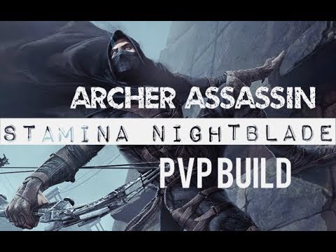 Stamina Nightblade PVP Build - ARCHER ASSASSIN - Bow / 2H build for the Elder Scrolls Online (ESO)