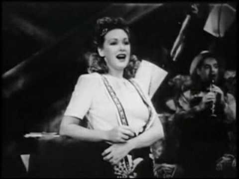 Tenderly - Rosemary Lane - Eddy LeBaron's Orch -1940's