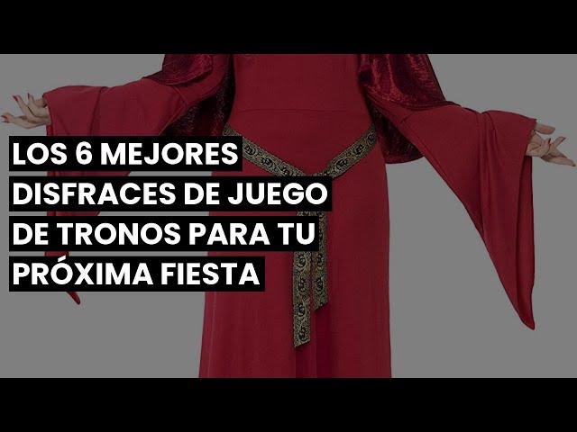 Vídeo relacionado con Rubies Disfraz Daemon Taryagen para hombre, Túnica con broches y hombreras y cinturón con hebilla, Licencia Oficial Juego de Tronos para Carnavalm, Halloween, fiestas y cosplay