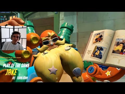 JAKE DOMINATING AS TORBJORN! POTG! [ OVERWATCH SEASON 20 TOP 500 ]