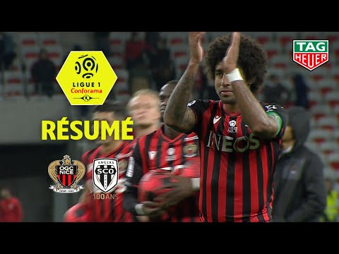 OGC Nice - Angers SCO ( 3-1 ) - Résumé - (OGCN - SCO) / 2019-20