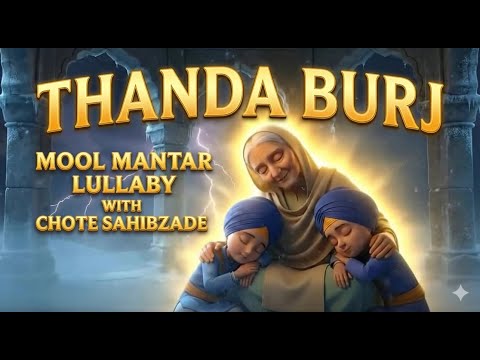 Thanda Burj Mool Mantar Lullaby | 15 Minute Bedtime Jaap for Peaceful Sleep