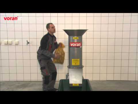 voran shredder stainless steel