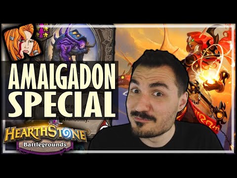 AMALGADON IS TOO CRAZY! - Hearthstone Battlegrounds