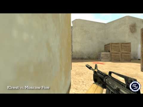 CS 1.6 Pros - f0rest vs Moscow Five