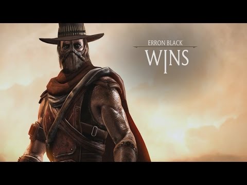 Mortal Kombat X - Erron Black All Fatalites/ Brutalities/ X-Ray Gameplay