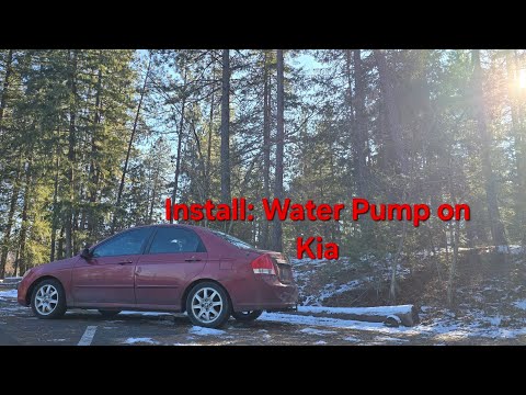 Kia Water Pump Installation