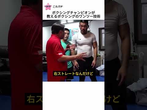 ボクシングチャンピオンが教えるボクシングのワンツー技術