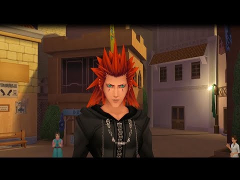Kingdom Hearts 2 Final Mix HD 1.5 + 2.5 (PS4) ALL Axel Scenes HD 720p