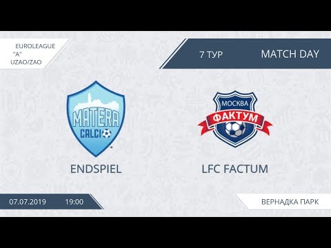 AFL19. EuroLeague. UZAO/ZAO. Division A. Day 7. Endspiel - LFC Factum.