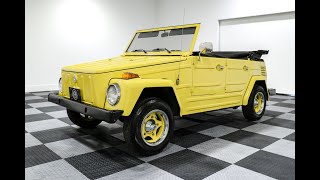 Video Thumbnail for 1973 Volkswagen Thing