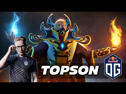 TOPSON INVOKER MASTER - Dota 2 Pro Gameplay [Watch & Learn]