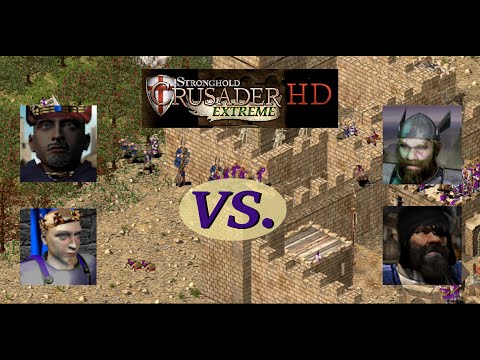 Seeräuber auf der königlichen Konferenz | KI-Kampf | Stronghold Crusader (Extreme)