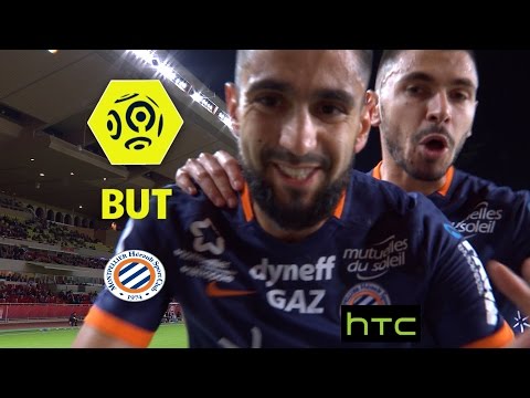 But Ryad BOUDEBOUZ (9') / AS Monaco - Montpellier Hérault SC (6-2) -  / 2016-17