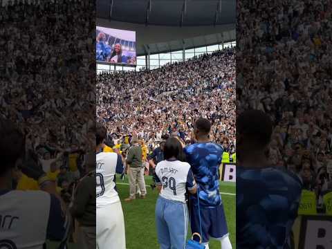 PAPE MATAR SARR AND HIS WIFE VERONIKA AND FAMILY: Spurs Fans Singing "Sarr Man!"