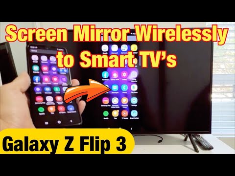 Galaxy Z Flip 3 How to Insert SIM Card Check Mobile Settings