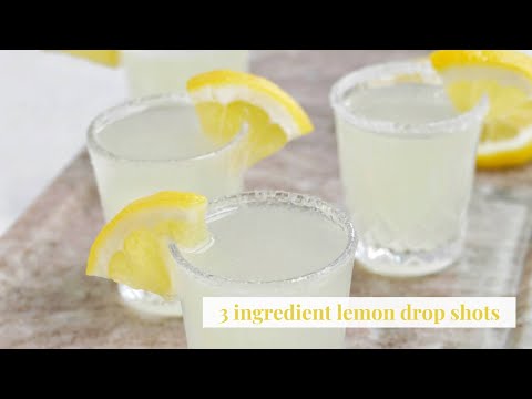 Lemon Drop Shots Recipe - Homebody Eats