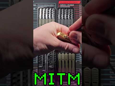 Masterlock 140 vs McTickler, lockpicking  #masterlock  #lockpicking #covertinstruments