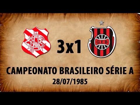 Bangu 3x1 G.E.Brasil - Semifinal Campeonato Brasileiro 1985