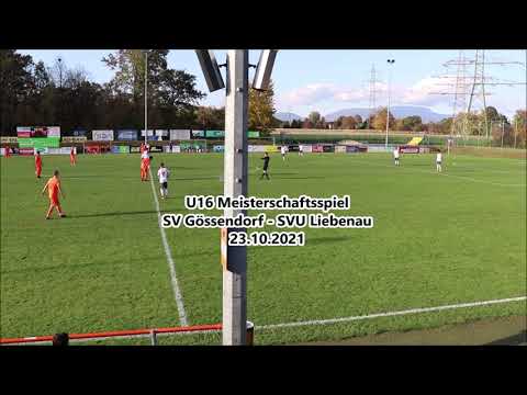 U16 MS, Gebiet Graz, 2.HZ SV Gössendorf-SVU Liebenau, 23.10.2021, 3:5, Szenen