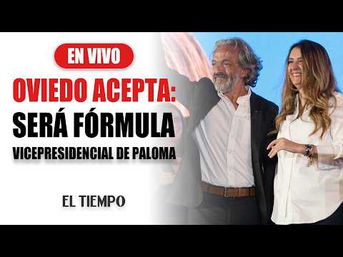 Paloma Valencia y Juan Daniel Oviedo oficializan su alianza presidencial