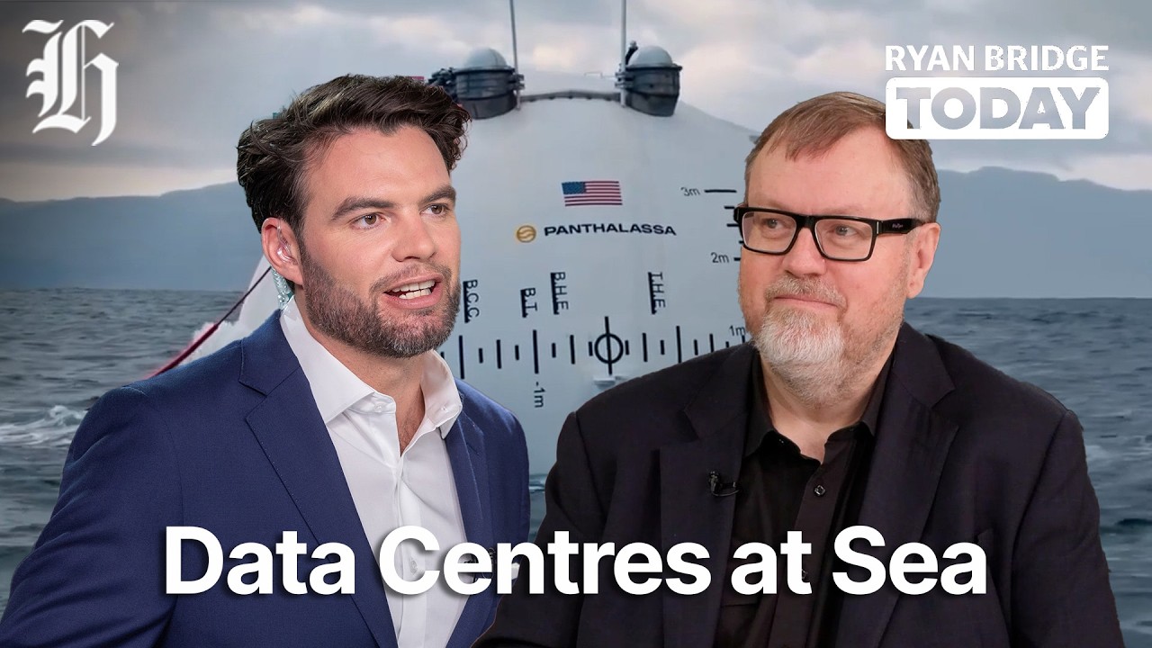 Data Centres at Sea: Could Ocean Power Fuel the AI Boom? | Ryan Bridge TODAY