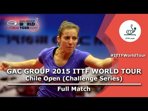 2015 Chile Open FULL MATCH: JEON Jihee vs ARGUELLES Camila (1/4)
