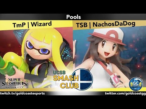 UCSB LAN - Wizard (Inkling) vs NachosDaDog (Pokemon Trainer) (Pools) - Smash Ultimate
