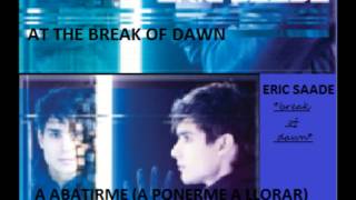 Break of dawn eric saade subtitulos en español