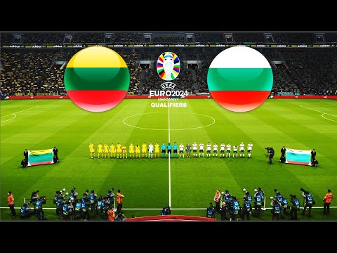 LITHUANIA vs BULGARIA | UEFA EURO 2024 QUALIFYING