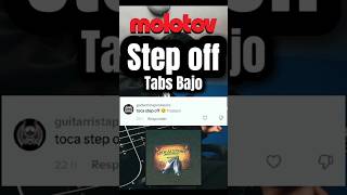 Molotov - Step off | Bass Cover #molotovcover #rockenespañol #tablaturas #tutorial #tabs #bass