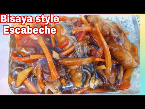 BISAYA STYLE ESCABECHE (TANIGUE ) OR SPANISH MACKEREL FISH/ SIMPLE AND EASY RECIPE