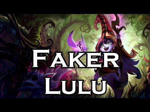 Faker plays Lulu - Full Game - Patch 5.7