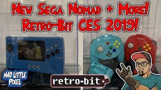 New Sega Nomad! Wireless N64 Controllers & More! Retro-Bit CES 2019 Announcements!