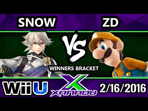 S@X 137 - Snow (Corrin) Vs. ZD (Luigi) SSB4 Tournament - Smash Wii U  - Smash 4