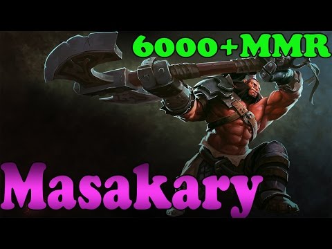 Dota 2 - Masakary 6000+ MMR Plays Axe Vol 2# - Ranked Match Gameplay!
