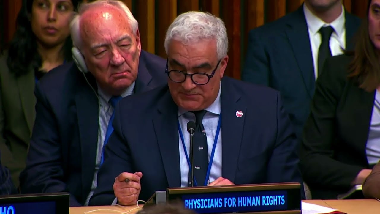 PHR Executive Director Sam Zarifi on the Protection of Health Care under UNSC Resolution 2286