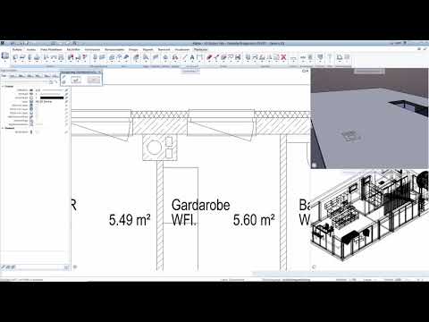 Tutorial Entwurf in Allplan  Teil 9 - Schornstein einpassen
