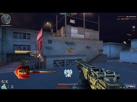 Crossfire North America 2.0: M14EBR-Golden Phoenix + Field Shovel-Red Dragon Zombie v4