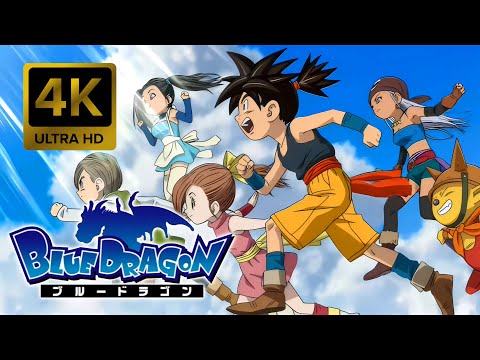 Blue Dragon Opening |Creditless| [4K 60FPS Remastered]