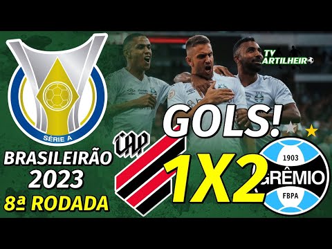 [Série A '23] 8ª Rodada | Athletico/PR 1 X 2 Grêmio | Gols | TV ARTILHEIRO