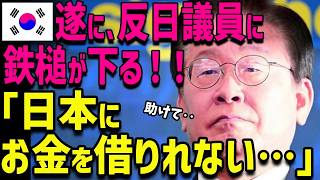 【海外の反応】隣国に特大ブーメラン!!反日議員が大騒ぎ...日本にお金を借りられない!!