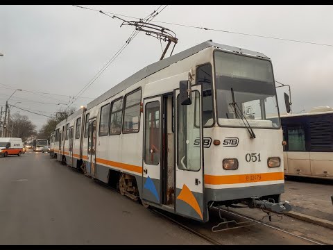 Cab View : Linia 8 : Zețarilor - Depoul Militari
