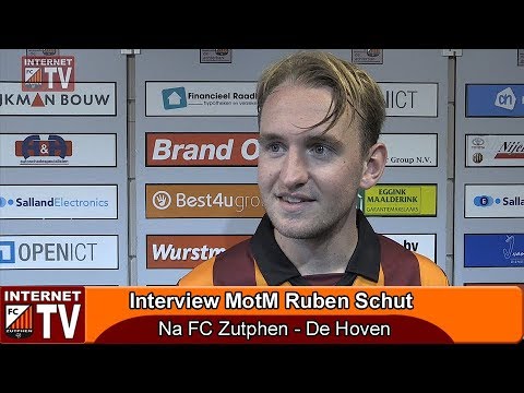 MotM Ruben Schut na FC Zutphen - De Hoven (3-1)