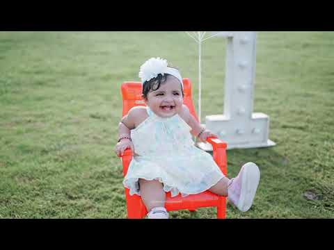 Pre Birthday Shoot For Baby Girl Aavya I 1st Birthday Shoot I Stories by Mjroyal Photography